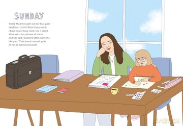 Mum's Busy Work: An inspiring book about the relationship between a working mum and her daughter, by the former prime minister of New Zealand - Jacinda Ardern [KSIĄŻKA]