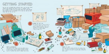 My Amazing Inventions Sketchbook: 50 Awesome Drawing Activities for Young Inventors - Lisa Regan [KSIĄŻKA]