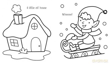 My Big Happy Christmas Colouring Book: An Interactive Holiday Coloring Book Featuring Santa, Snowmen, and Reindeer - Alice James [KSIĄŻKA]