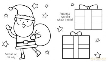 My Big Happy Christmas Colouring Book: An Interactive Holiday Coloring Book Featuring Santa, Snowmen, and Reindeer - Alice James [KSIĄŻKA]
