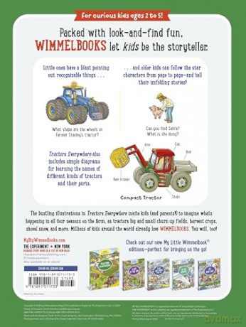 My Big Wimmelbook- Tractors Everywhere - Max Walther [KSIĄŻKA]