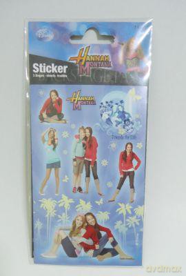 Naklejki Sticker Hanna Montana Niebieskie
