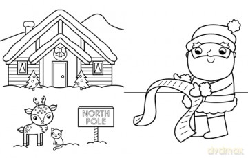 My Busy Christmas Coloring Book - Cathy Hughes [KSIĄŻKA]