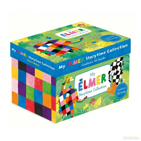 My Elmer Storytime Collection: Box set containing 30 books - David McKee [KSIĄŻKA]