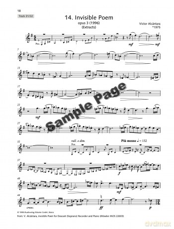 My Favourite Melodies - 14 Selected Pieces - Soprano Recorder - Sarah Jeffery [KSIĄŻKA]