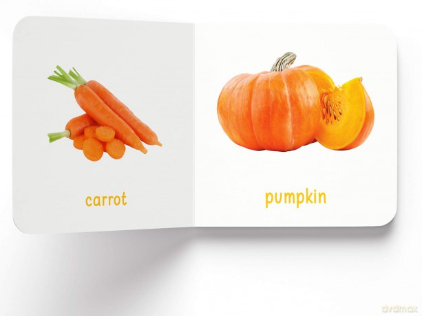 My First Book Of Vegetables: First Board Book - Wonder House Books Editorial [KSIĄŻKA]
