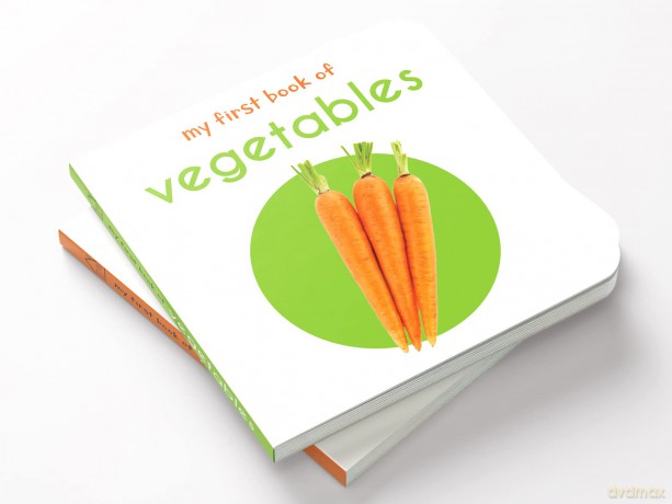 My First Book Of Vegetables: First Board Book - Wonder House Books Editorial [KSIĄŻKA]