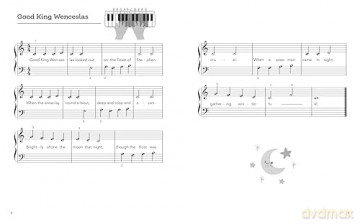 My First Christmas Piano Music: Easy-To-Play Holiday Songs for Kids - Emily Norris [KSIĄŻKA]