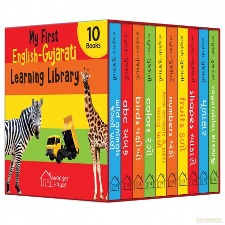 My First Englishgujarati Learning Library - WONDER BOOKS [KSIĄŻKA]