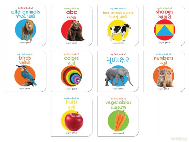 My First Englishgujarati Learning Library - WONDER BOOKS [KSIĄŻKA]