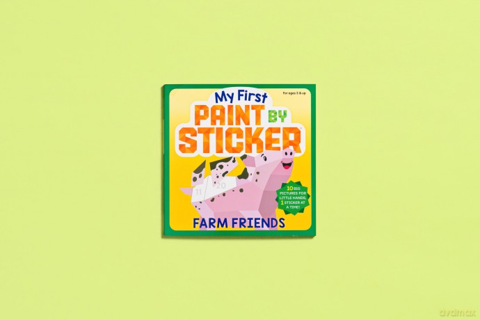 My First Paint by Sticker: Farm Friends [KSIĄŻKA]
