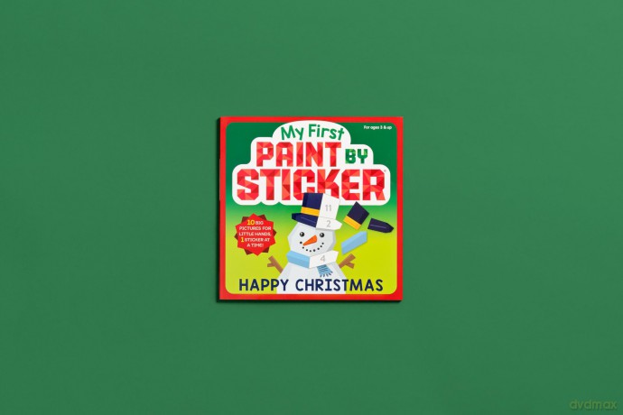 My First Paint by Sticker: Happy Christmas [KSIĄŻKA]
