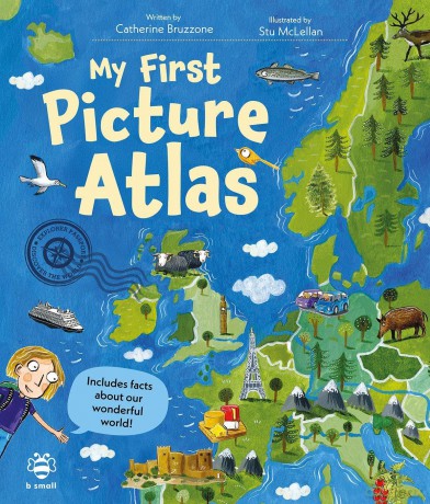 My First Picture Atlas: Includes Facts About Our Wonderful World! - Catherine Bruzzone [KSIĄŻKA]