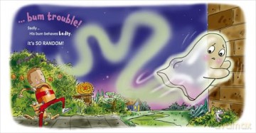 My Ghost Needs a New Bum: A hilarious spooky picture book from the creators of the best-selling New Bum series! - Dawn McMillan [KSIĄŻKA]
