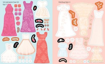 My Sticker Dress-Up: Flower Girls: An Endearing Dress Up Sticker Activity Book for Kids - Louise Anglicas [KSIĄŻKA]