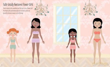 My Sticker Dress-Up: Flower Girls: An Endearing Dress Up Sticker Activity Book for Kids - Louise Anglicas [KSIĄŻKA]