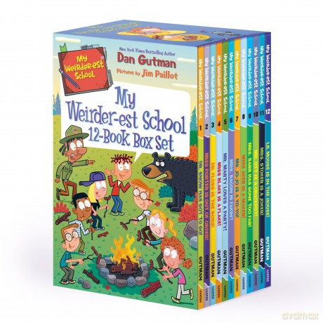 My Weirder-est School 12-Book Box Set: 1-12 - Dan Gutman [KSIĄŻKA]