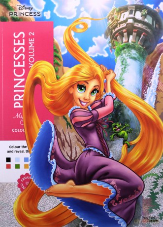 Mystery Colouring - Princesses Vol. 2: Reveal iconic Disney characters with colour by number - Jerémy Mariez [KOMIKS]