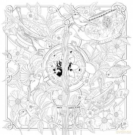 Mythographic Color and Discover: Magick Apothecary: An Artist's Coloring Book for Modern Mystics - Chellie Carroll [KSIĄŻKA]