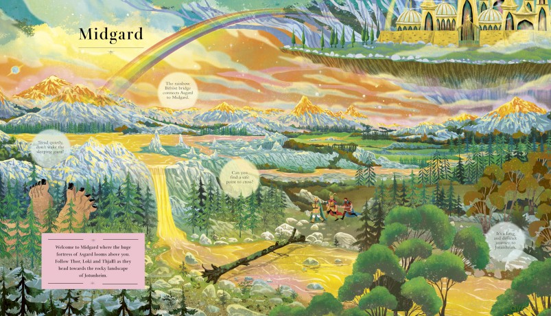 Mythology Land: 12 classic legends reimagined - Claire Cock-Starkey [KSIĄŻKA]