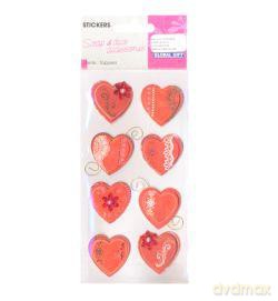 Naklejki Topper Serca /410006/
