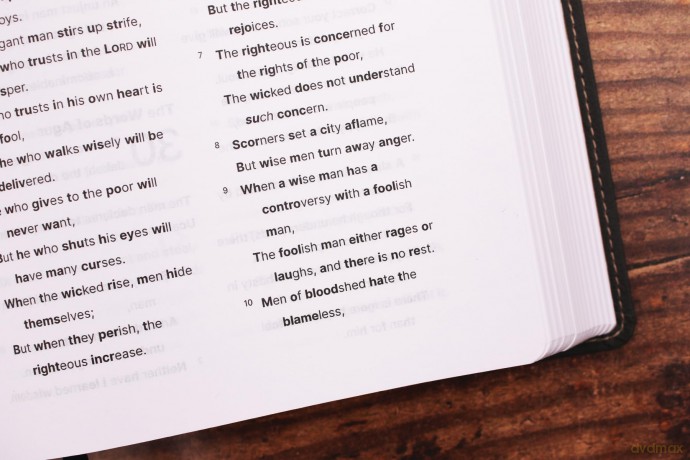 NASB, Clear Focus Bible, Leathersoft, Charcoal Brown: Read more of the Bible with better focus - Zondervan [KSIĄŻKA]