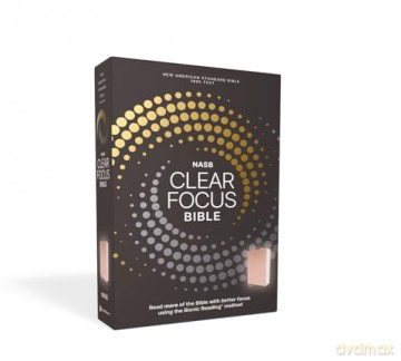 NASB, Clear Focus Bible, Leathersoft, Pink: Read more of the Bible with better focus - Zondervan [KSIĄŻKA]
