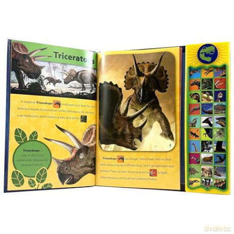 National Geographic Kids: Dangerous Dinosaurs Sound Book - PI Kids [KSIĄŻKA]