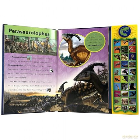 National Geographic Kids: Dangerous Dinosaurs Sound Book - PI Kids [KSIĄŻKA]