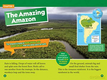 National Geographic Readers: Amazon Animals - Rose Davidson [KSIĄŻKA]