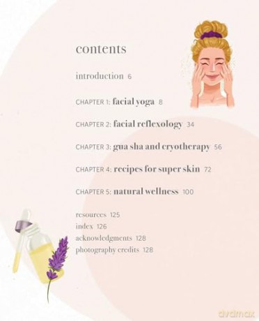 Natural Glow: Facial yoga, reflexology, oils, and more for radiant skin - Glenda Taylor [KSIĄŻKA]