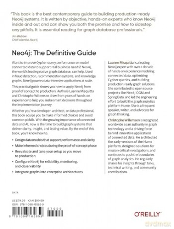 Neo4j: The Definitive Guide: Hands-On Recipes for Production Ready Graph Implementations - Christophe Willemsen [KSIĄŻKA]