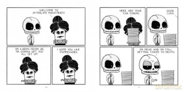 Never Been Deader: Lifeless Carl and the Not-So-Sweet Embrace of Death - Tommy Devoid [KOMIKS]