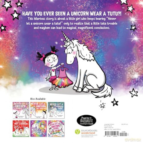 Never Let a Unicorn Wear a Tutu - Diane Alber [KSIĄŻKA]