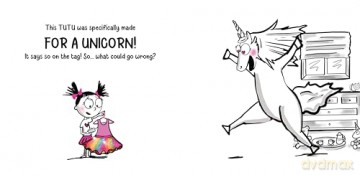 Never Let a Unicorn Wear a Tutu - Diane Alber [KSIĄŻKA]