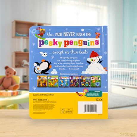 Never Touch the Pesky Penguins - Elena Rodgers [KSIĄŻKA]