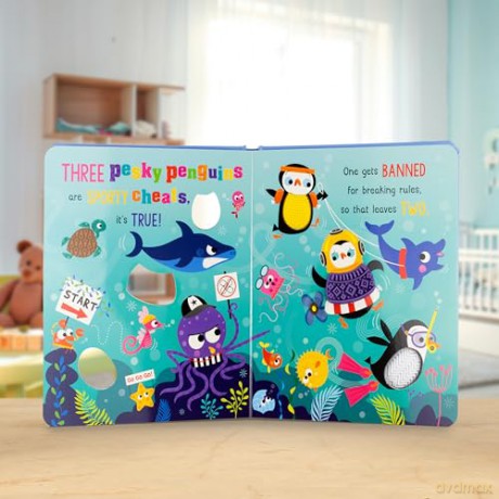 Never Touch the Pesky Penguins - Elena Rodgers [KSIĄŻKA]