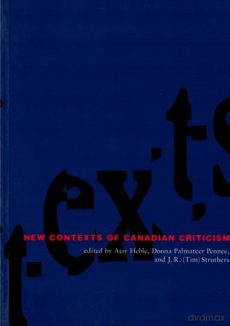 New Contexts of Canadian Criticism - Ajay Heble [KSIĄŻKA]