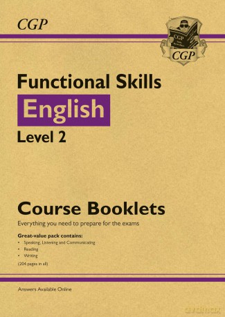 New Functional Skills English Level 2 - Course Booklets Pack - CGP Books [KSIĄŻKA]