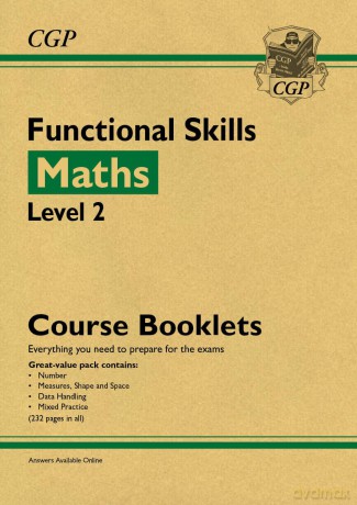 New Functional Skills Maths Level 2 - Course Booklets Pack - CGP Books [KSIĄŻKA]