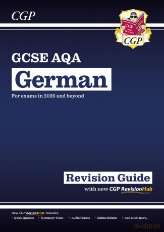 New GCSE German AQA Revision Guide with CGP RevisionHub - CGP Books [KSIĄŻKA]