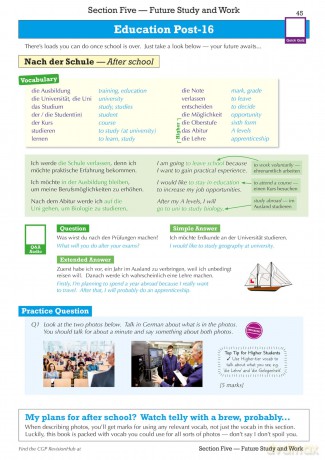 New GCSE German AQA Revision Guide with CGP RevisionHub - CGP Books [KSIĄŻKA]