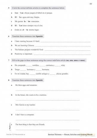 New GCSE Spanish AQA Exam Practice Workbook with CGP RevisionHub - CGP Books [KSIĄŻKA]