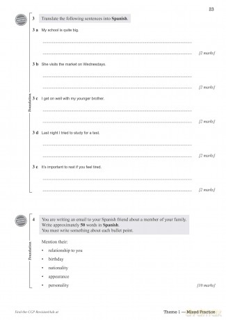 New GCSE Spanish AQA Exam Practice Workbook with CGP RevisionHub - CGP Books [KSIĄŻKA]