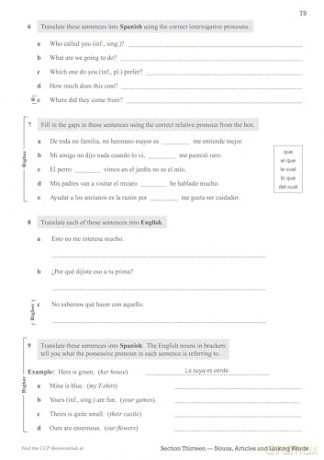 New GCSE Spanish AQA Exam Practice Workbook with CGP RevisionHub - CGP Books [KSIĄŻKA]