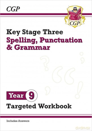 New KS3 Year 9 Spelling, Punctuation and Grammar Targeted Workbook - CGP Books [KSIĄŻKA]