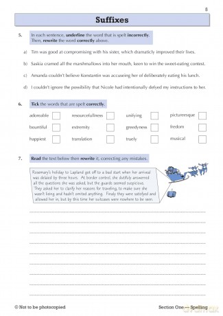 New KS3 Year 9 Spelling, Punctuation and Grammar Targeted Workbook - CGP Books [KSIĄŻKA]