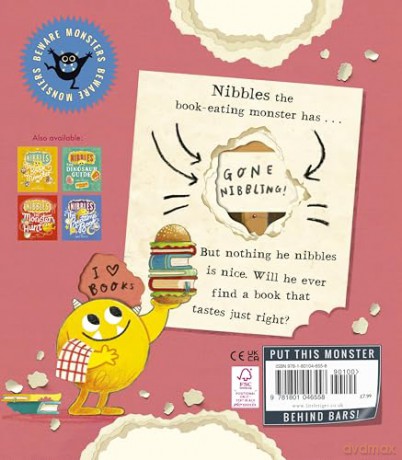 Nibbles: The Very Hungry Book Monster - Emma Yarlett [KSIĄŻKA]