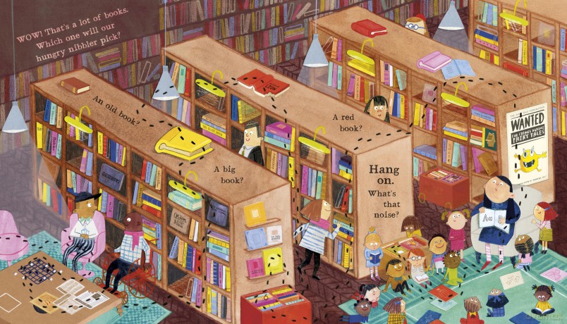 Nibbles: The Very Hungry Book Monster - Emma Yarlett [KSIĄŻKA]