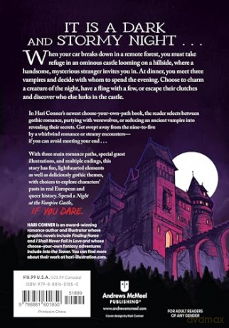 Night at the Vampire Castle: A Choose-Your-Own Romance - Hari Conner [KSIĄŻKA]